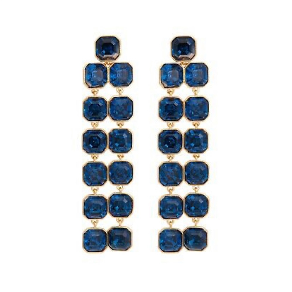 Henri Bendel Windsor Geo Chandelier Earrings